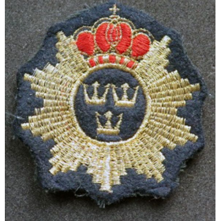 insigne tissu de béret  anglais de diamètre 7 cm
