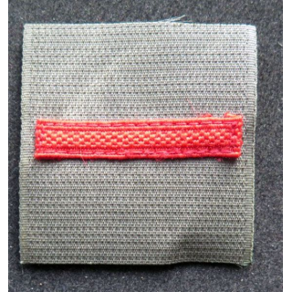 Galon de combat de soldat de 1° classe sur velcro
