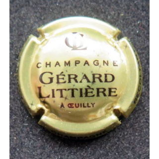 Capsule Muselet de bouteille de champagne Gérard Littière