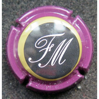 Capsule Muselet de bouteille de champagne Faÿ Michel bordeaux 