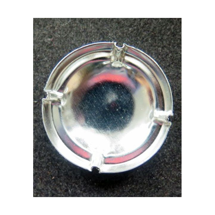 Capsule Muselet de champagne Charles de Courance n°4 blanc noir et or