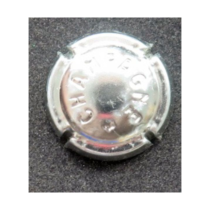Capsule Muselet de champagne générique n° 370m estampée petite étoile
