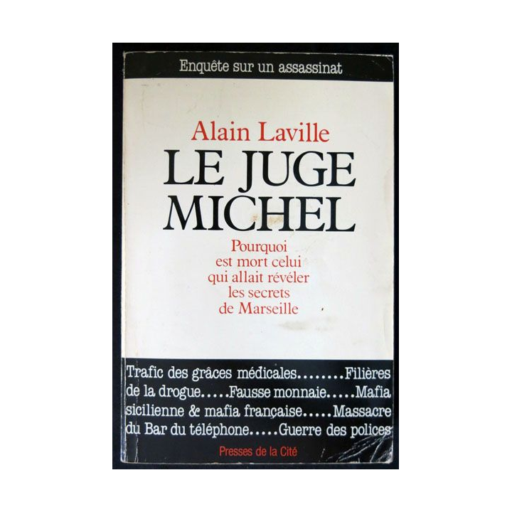 Le juge Michel écrit par Alain Laville aux éditions Presses de la Cité - F023