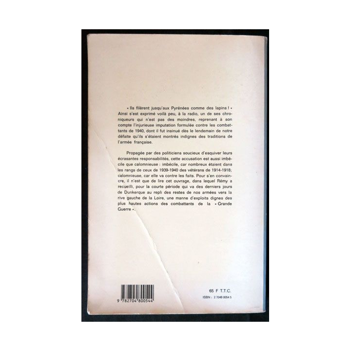 Chronique d'une guerre perdue - Tome 5 - La bataille de France écrit par Remy aux éditions France-Empire - F023