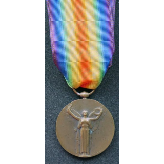 FRANCE médaille interalliée Grande Guerre 1914-1918 type Morlon bronze