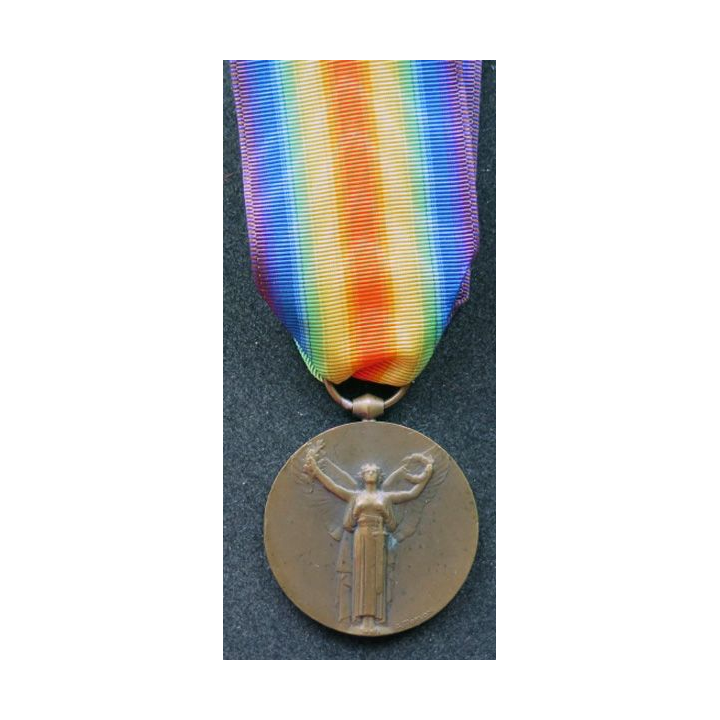 FRANCE médaille interalliée Grande Guerre 1914-1918 type Morlon bronze