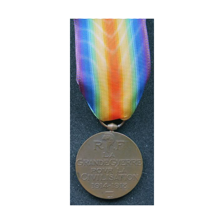 FRANCE médaille interalliée Grande Guerre 1914-1918 type Morlon bronze