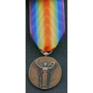 FRANCE médaille interalliée Grande Guerre 1914-1918 type Morlon bronze