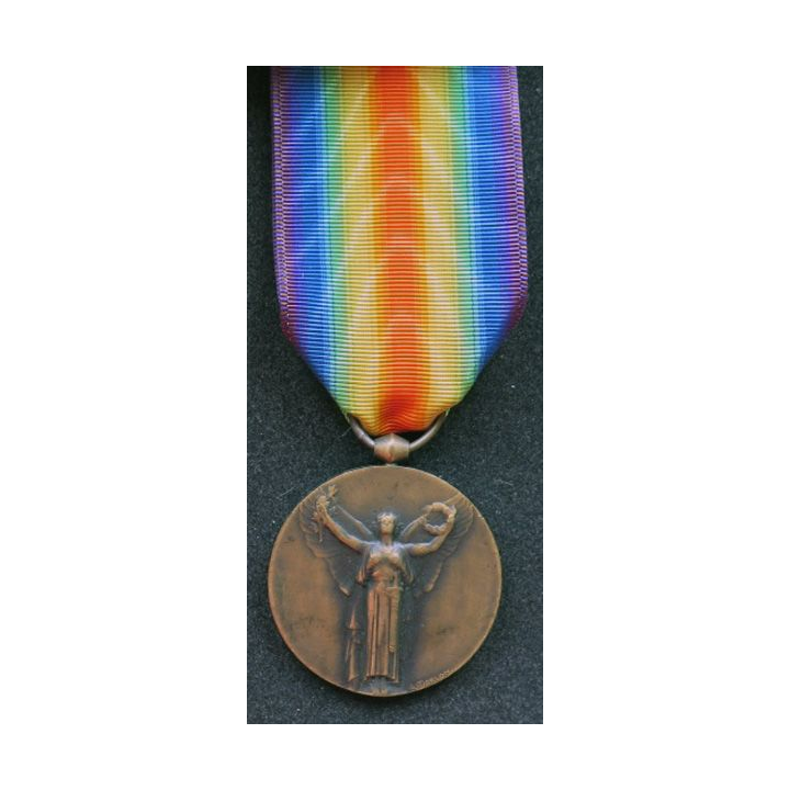 FRANCE médaille interalliée Grande Guerre 1914-1918 type Morlon bronze