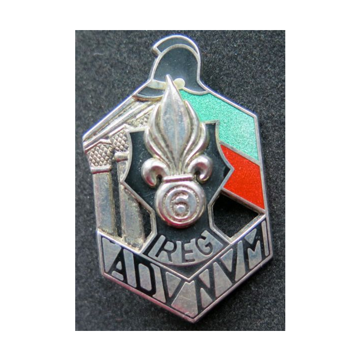6° REG : 6° régiment étranger du génie Boussemart G. 3173 prestige argenté translucide