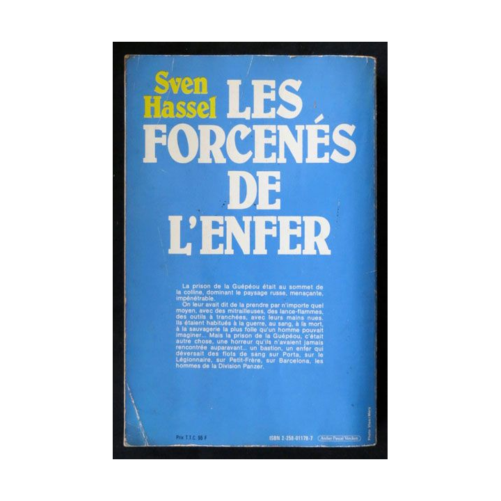 Les forcenés de l'enfer écrit par Sven Hassel aux éditions Presses de la Cité - F024