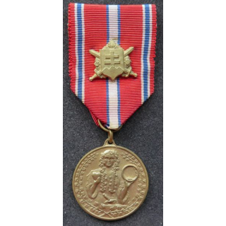 TCHEKOSLOVAQUIE : Médaille commémorative pour la loyauté et la défense 1918