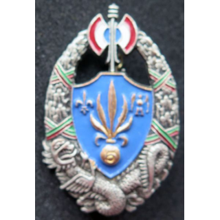 5° REI : 5° régiment étranger d'infanterie Francisque de fabrication Drago Paris R 75 peint retirage