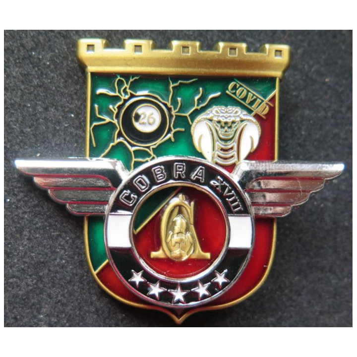 17° RGP : Unité COBRA XVIII du 17° régiment du génie parachutiste MCPC numéroté 