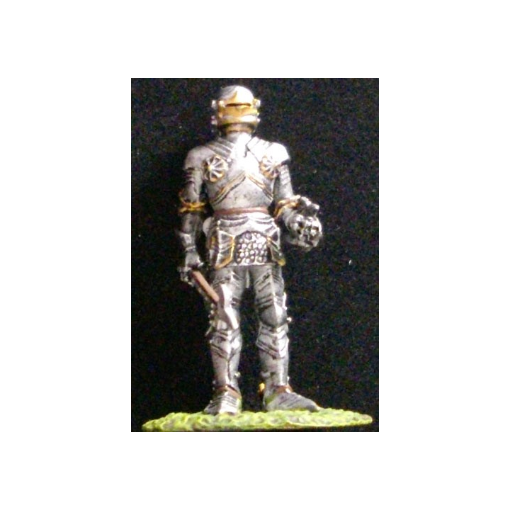 SOLDAT DU MOYEN-AGE ARMURE DE TYPE MAXIMILIEN XVe SIÈCLE 1415