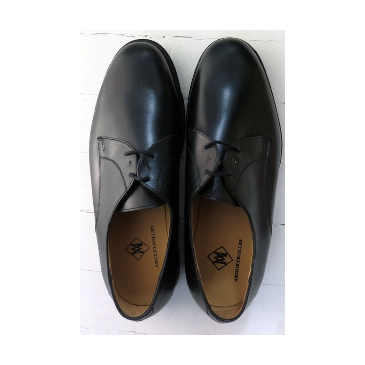 Paire chaussures basses homme noires neuves Argueyrolles taille 43 / 8