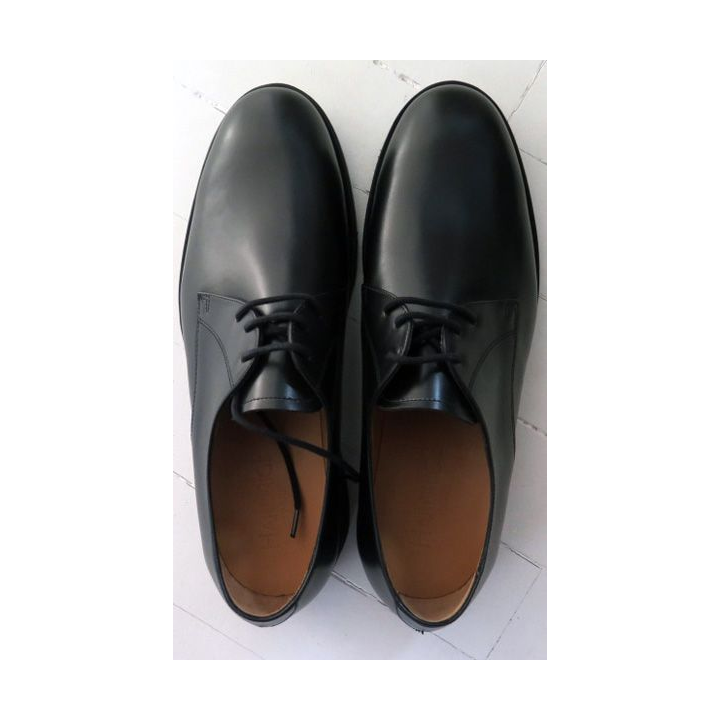 Paire de chaussures basses homme cadre noires neuves Hardridge Paris taille 43 / 8 