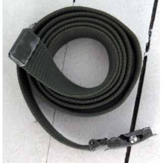 ceinture verte de travail avec boucle laiton verte 