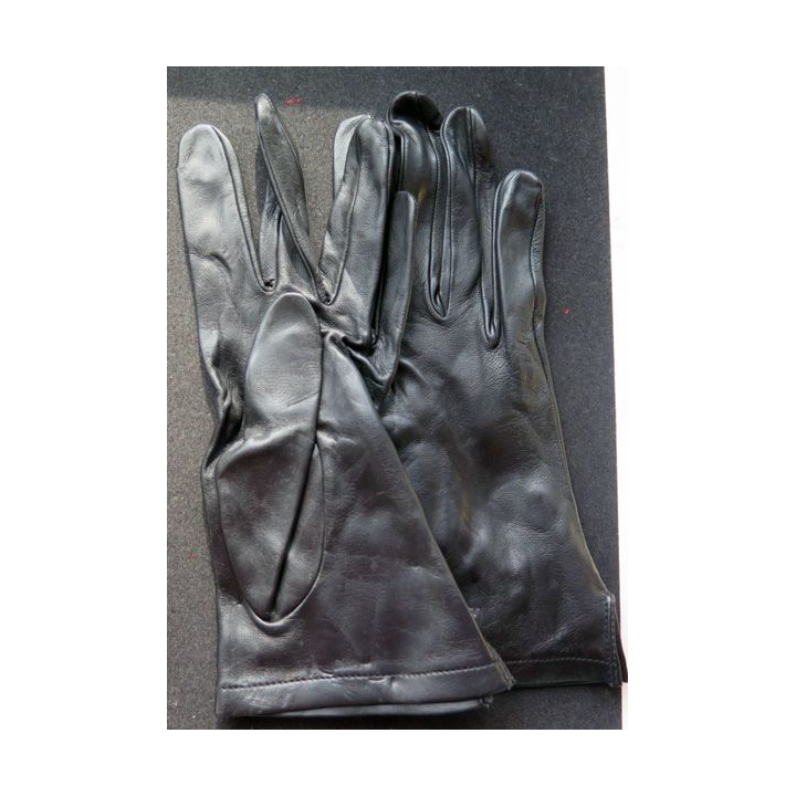 Gants cuir noir tenue armée française taille 8 1/2