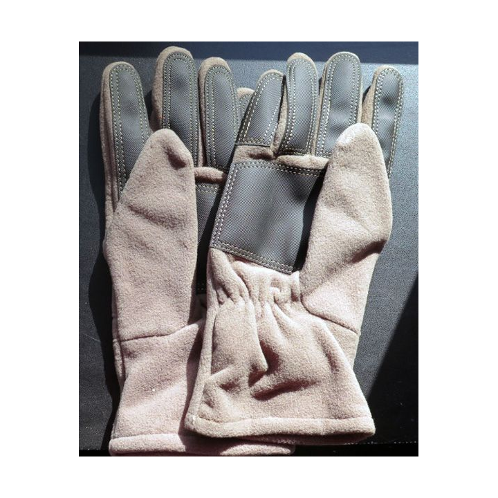 Paire de gants polaires neuve kaki armée française taille 8