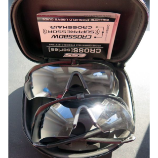 Coffret de deux paires de lunettes balistiques neuves Crossbow