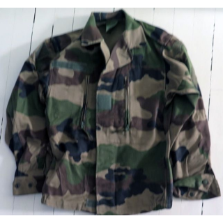 Veste de treillis camouflé vert armé taille 80 M