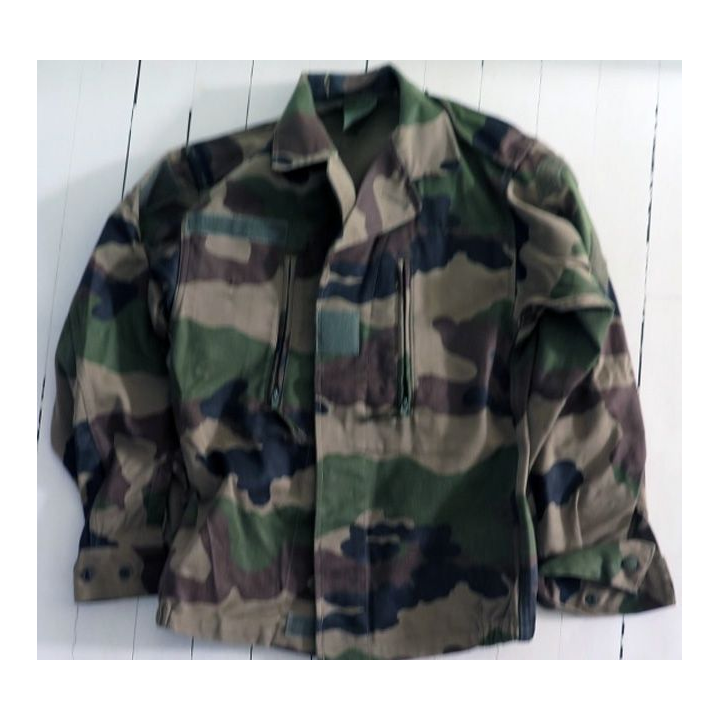 Veste de treillis camouflé vert armé taille 80 M