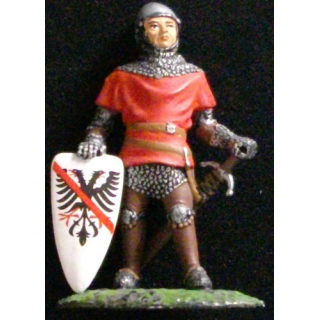 SOLDAT DU MOYEN-AGE BERTRAND DUGUESCLIN XIV°SIECLE