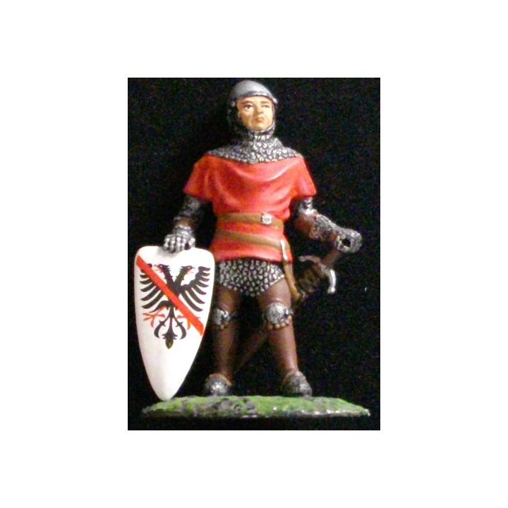 SOLDAT DU MOYEN-AGE BERTRAND DUGUESCLIN XIV°SIECLE
