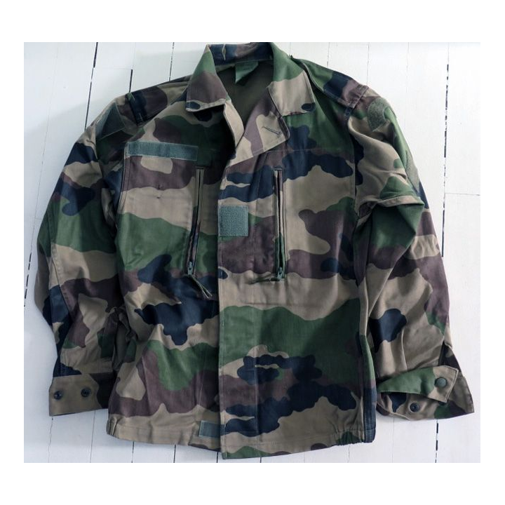 Veste de treillis camouflé vert armé taille 80 M