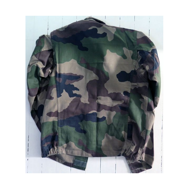 Veste de treillis camouflé vert armé taille 80 M