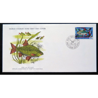 enveloppe 1° jour Fonds mondial nature n° 13 le rousset