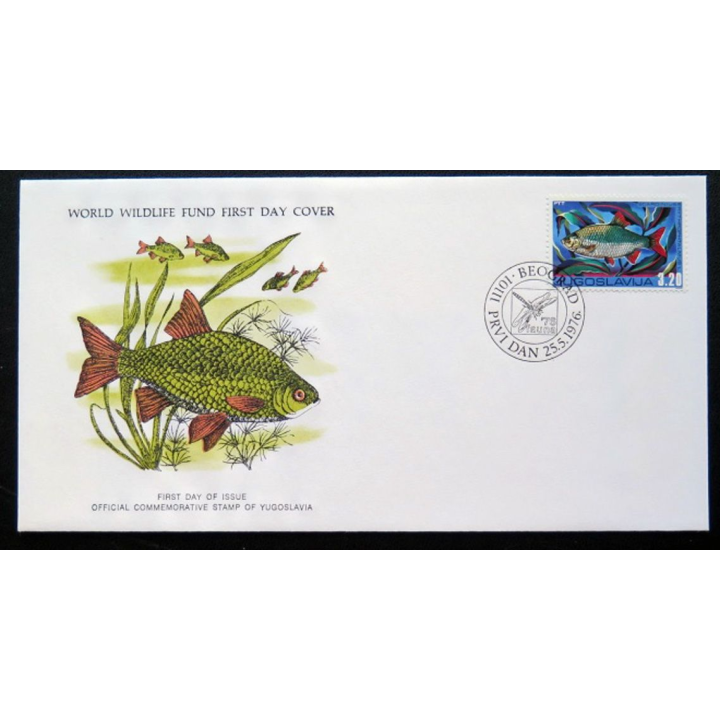 enveloppe 1° jour Fonds mondial nature n° 13 le rousset