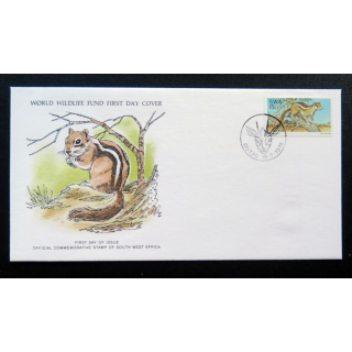 enveloppe 1° jour Fonds mondial nature n° 16 l'écureuil de terre