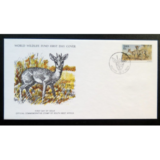 enveloppe 1° jour Fonds mondial nature n° 18 le dik-dik