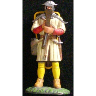 SOLDAT DU MOYEN-AGE ARBALÉTRIER GÉNOIS XIIe SIÈCLE 1346