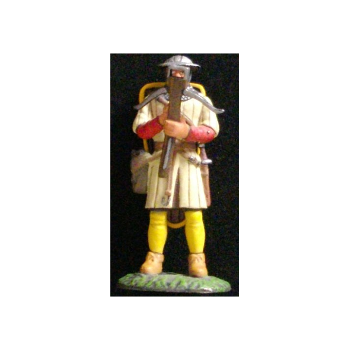 SOLDAT DU MOYEN-AGE ARBALÉTRIER GÉNOIS XIIe SIÈCLE 1346