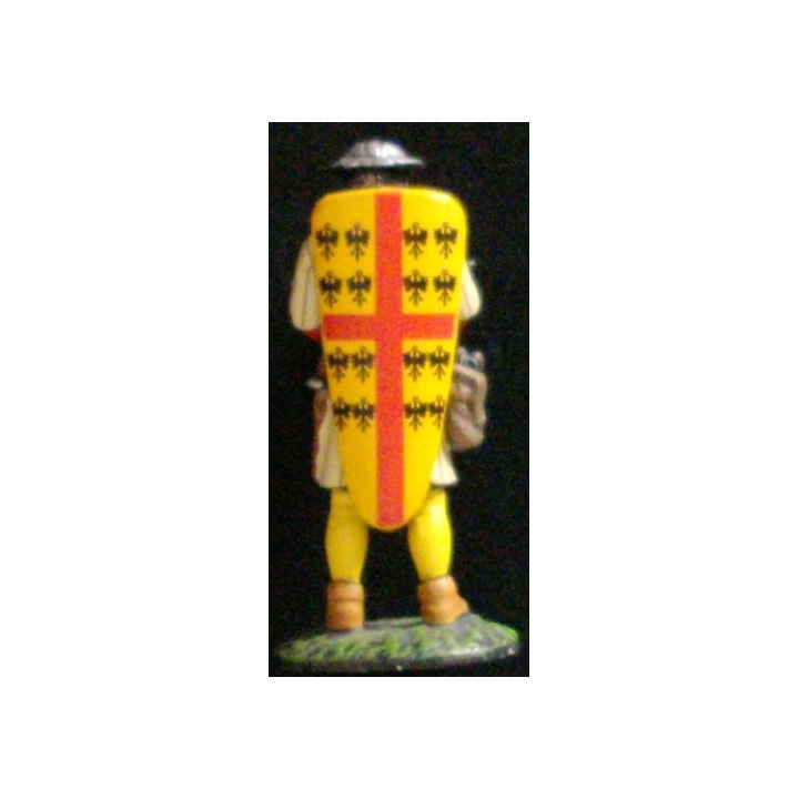SOLDAT DU MOYEN-AGE ARBALÉTRIER GÉNOIS XIIe SIÈCLE 1346