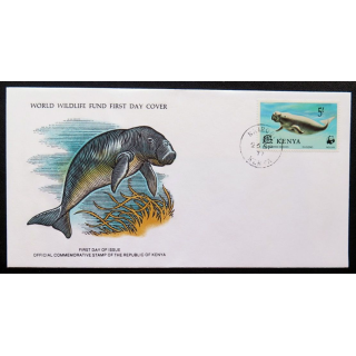 enveloppe 1° jour Fonds mondial nature n° 65 le dugong