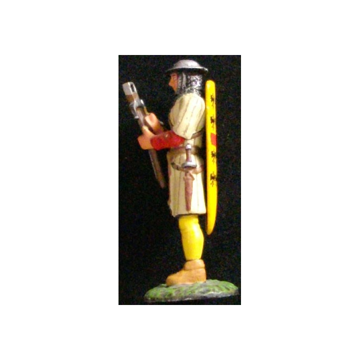 SOLDAT DU MOYEN-AGE ARBALÉTRIER GÉNOIS XIIe SIÈCLE 1346
