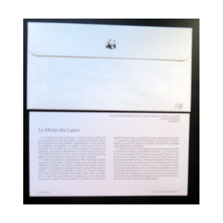 enveloppe 1° jour Fonds mondial nature n° 72 le morse des Laptev