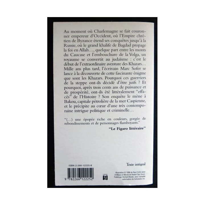 Le vent des Khazars écrit par Marek Halter aux éditions Robert Laffont - F026