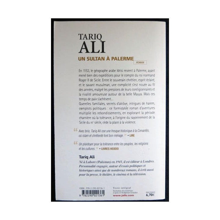 Le sultan de Palerme écrit par Tariq Ali aux éditions J'ai Lu - F026