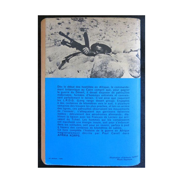 Patrouille du désert écrit par W.B. Kennedy Shaw aux éditions J'ai Lu - F026