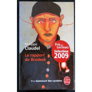 Le rapport de Broddeck écrit par Philippe Claudel aux éditions Stock - F026