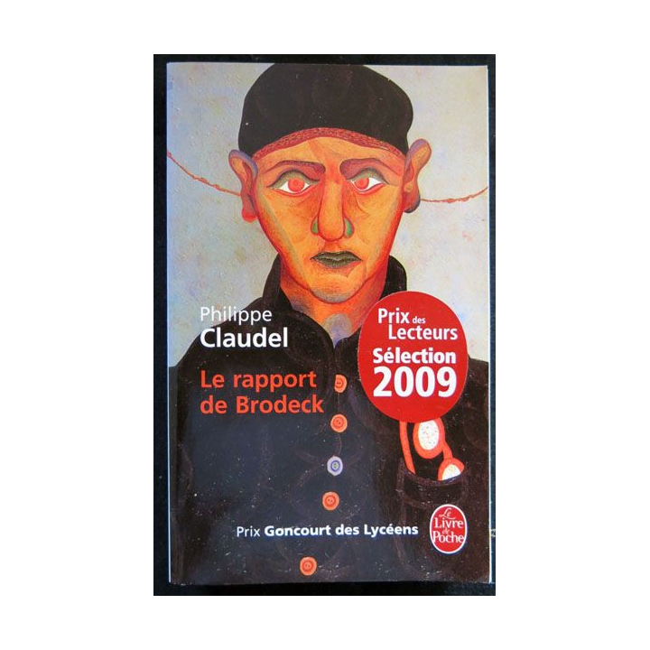 Le rapport de Broddeck écrit par Philippe Claudel aux éditions Stock - F026
