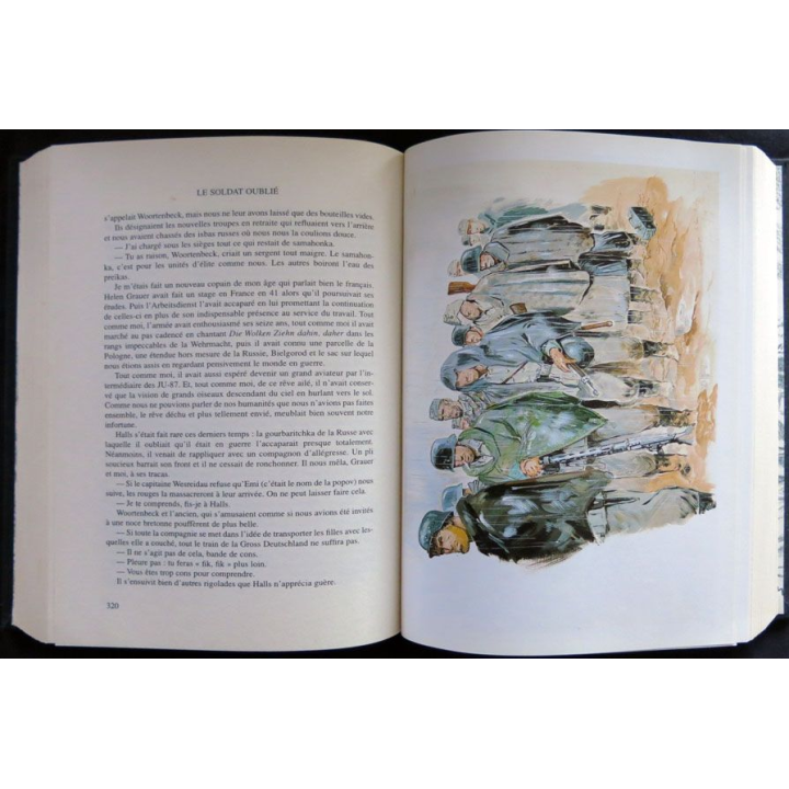 Le Soldat oublié écrit par Guy Sajer aux éditionsGergovie 1997 Copyright Editions Robert Laffont 1967