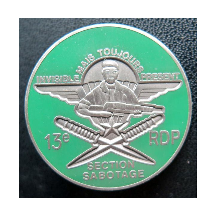 13° RDP : section sabotage du 13° régiment de dragons parachutistes (réédition)