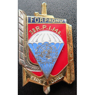 3° RPIMA : 3° RÉGIMENT PARA D'INF MARINE FORPRONU BATINF 4 95/96