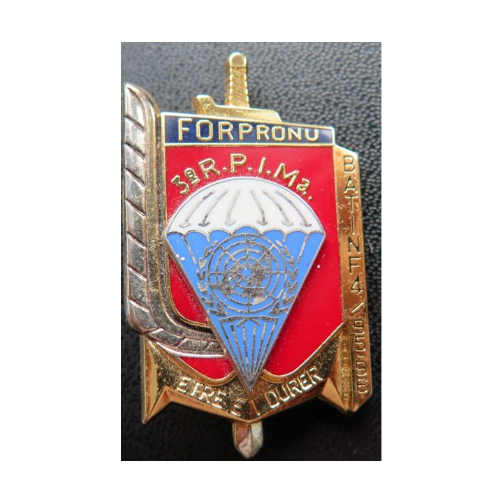 3° RPIMA : 3° RÉGIMENT PARA D'INF MARINE FORPRONU BATINF 4 95/96
